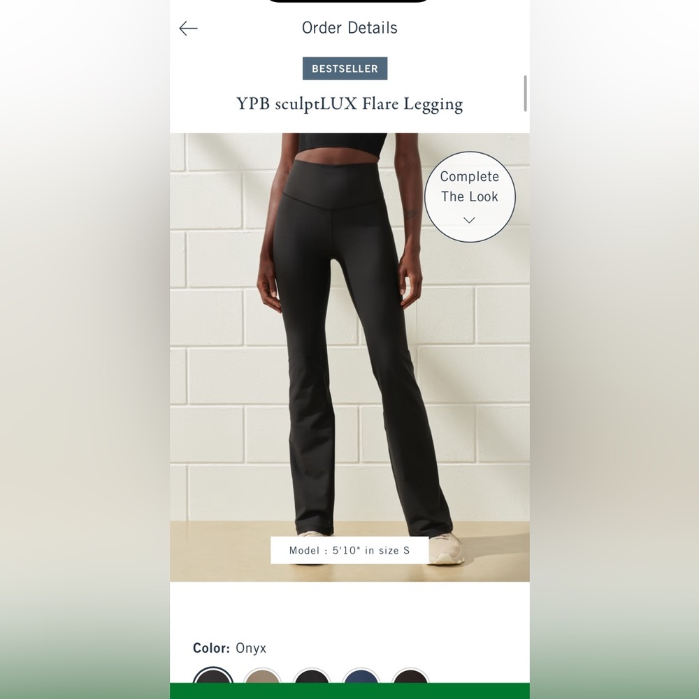 Abercrombie YPB sculptLUX Flare Legging